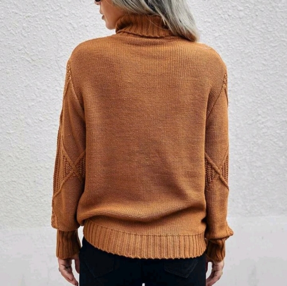 Knit Turtleneck Sweater - Picture 2 of 5